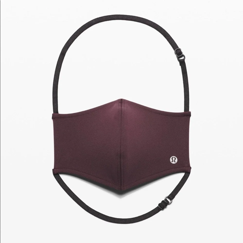 Lululemon • Double Strap Face Mask *Arctic Plum*
